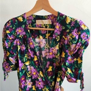 🌼 MINI WRAP DRESS Happy X Nature FIRST CRUSH